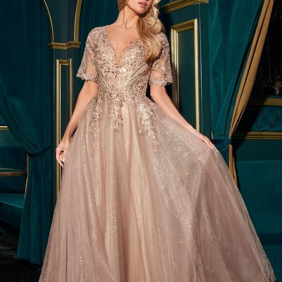 726 Dresses & Skirts - New short sleeve formal dress. Bridesmaid mother of the bride/groom wedding